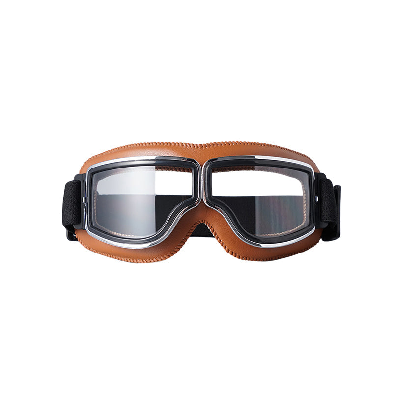 Unisex Vintage Motorcykelbriller Retro Pilot Stil