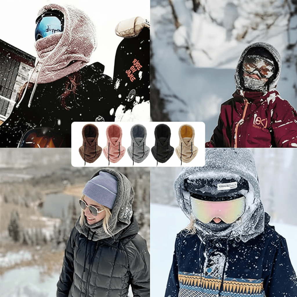 Unisex Vinterhue med Fleeceforing