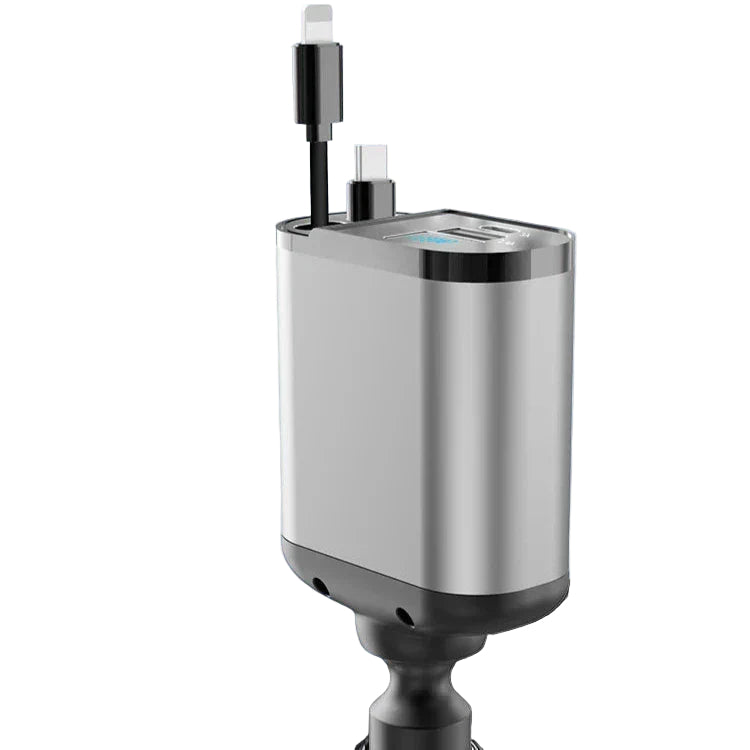 Universal Biloplader 4-i-1 med Flere Porte