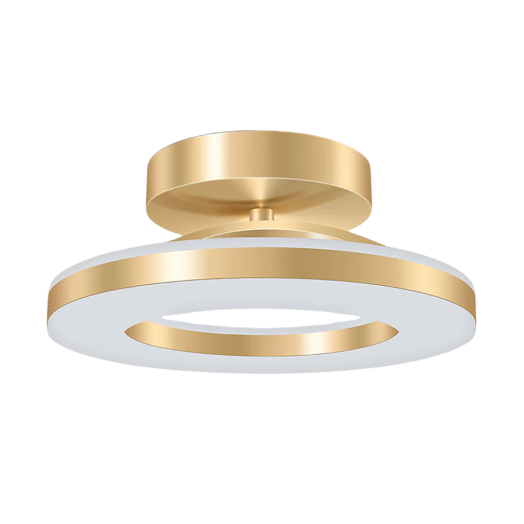 LumoRound - Elegant rund loftslampe med slankt design til sofistikeret belysning