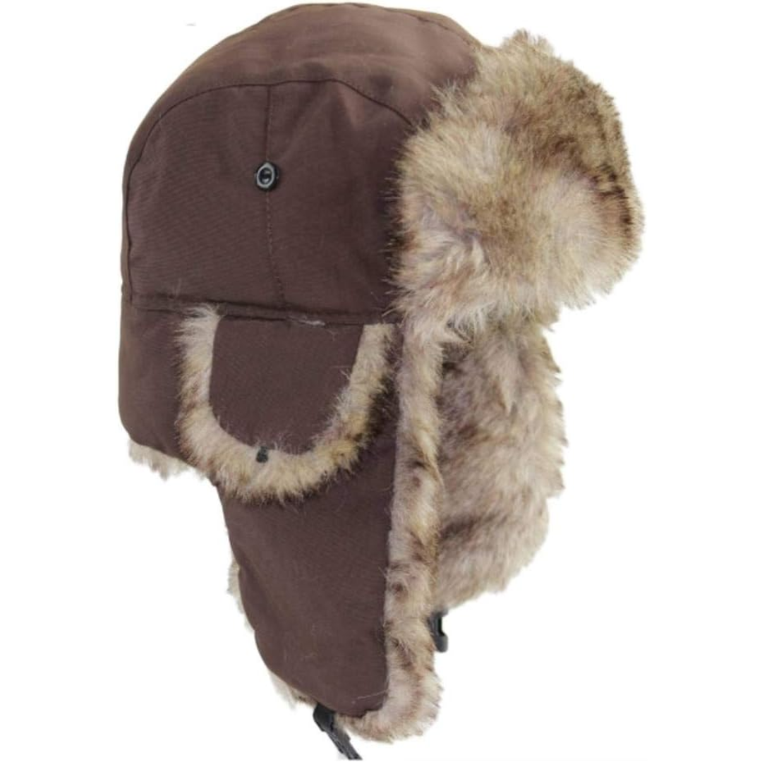 ArcticGuard TrapperMuts – Vindafvisende Unisex Vinterhat med Varm Fleeceforing