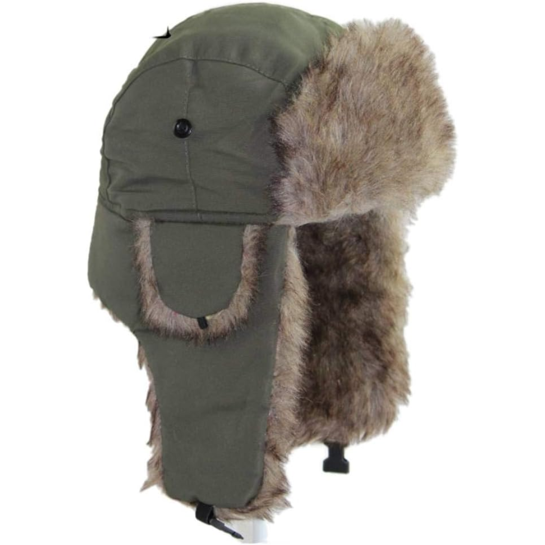 ArcticGuard TrapperMuts – Vindafvisende Unisex Vinterhat med Varm Fleeceforing
