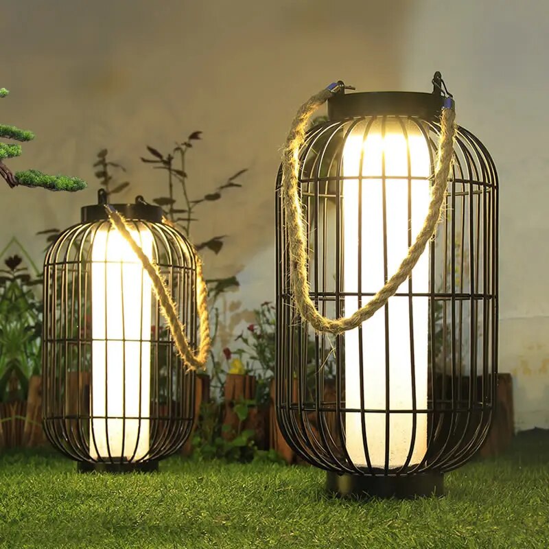 RadiantNest - Moderne Solar LED-lampe for en rolig haveatmosfære