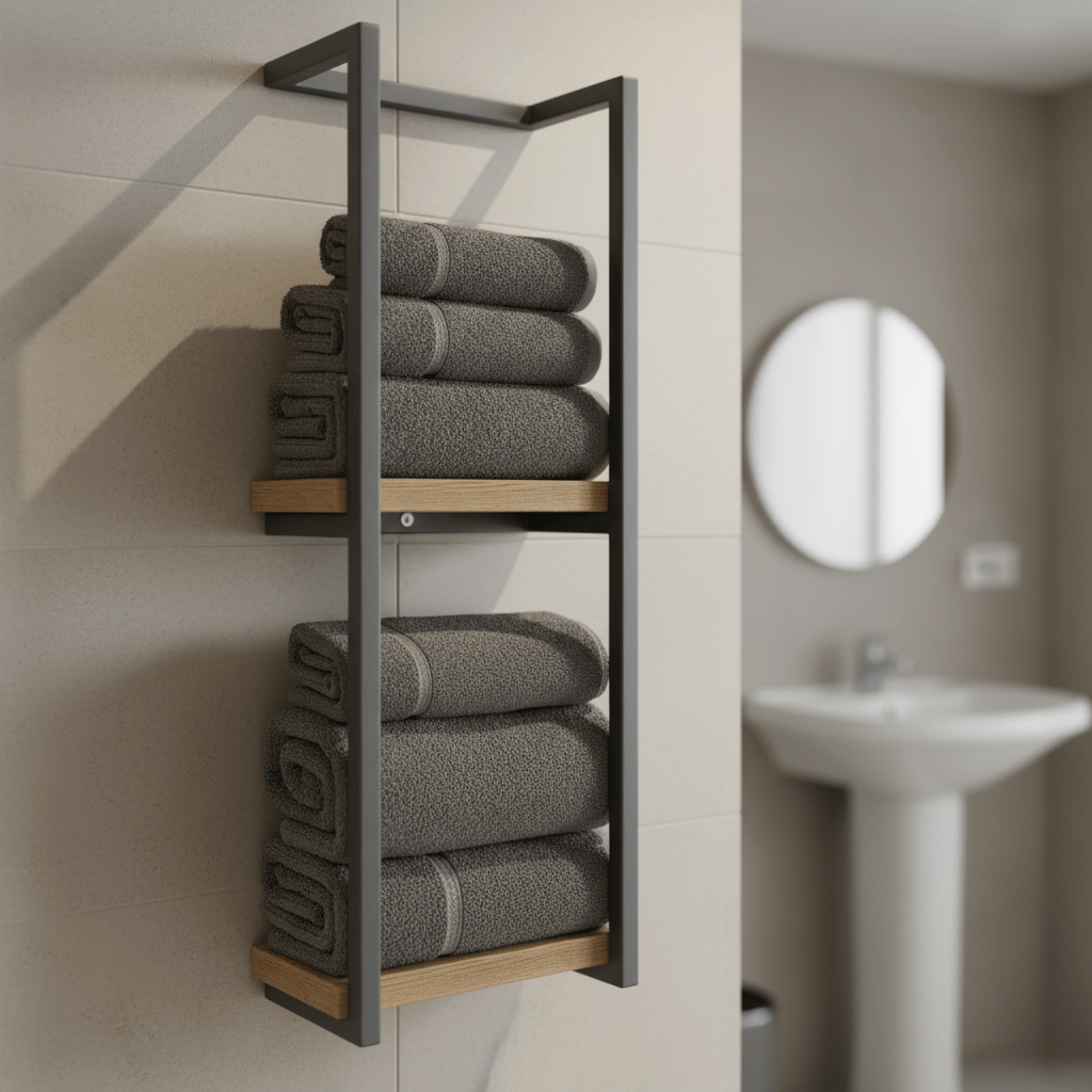 Væghåndklædeholder i Rustfrit Stål Design