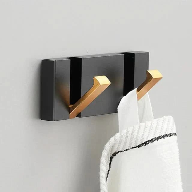 Vægkrog i Rustfrit Stål Foldbar Minimalistisk Design