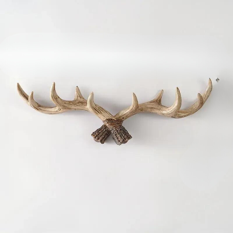 Vægkrog i Vintage Antler Design