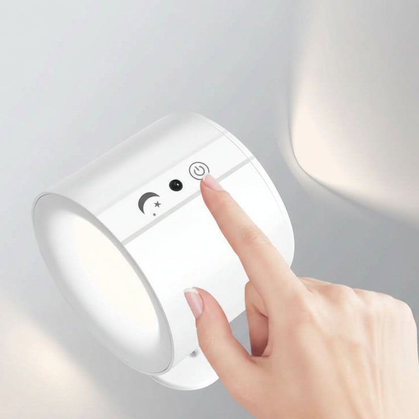 Væglampe Dæmpbar Belysning 360° Rotation Moderne Design til Stue
