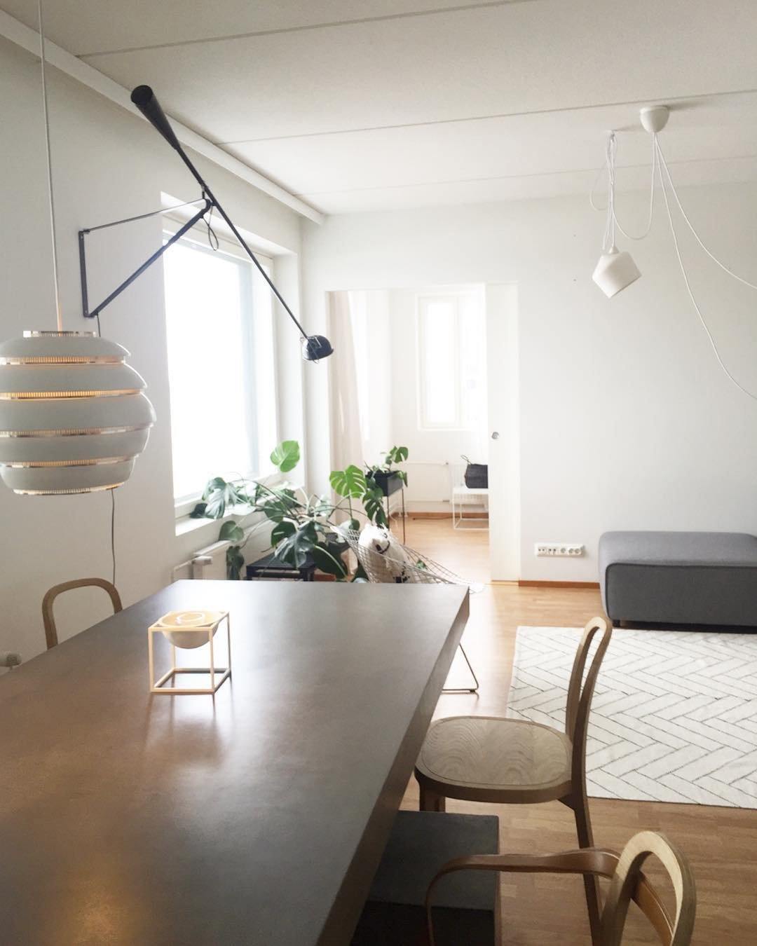 Væglampe Model 265 Justerbar Industriel Design