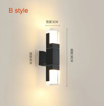 Væglampe med Bevægelsessensor Moderne Design