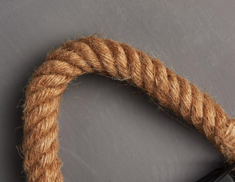 Vægmonteret Vintage Rope Lampe