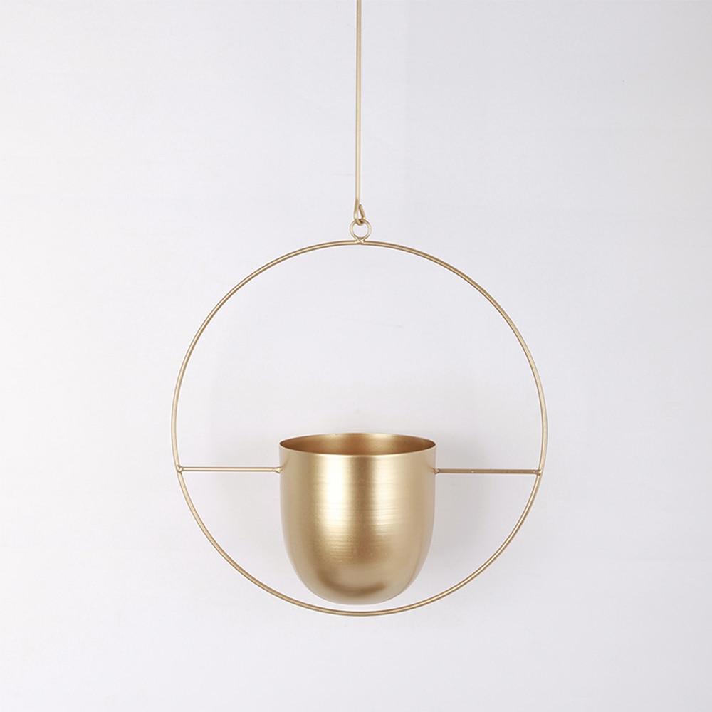Vægplanteophæng Justerbar Kæde Minimalistisk Design