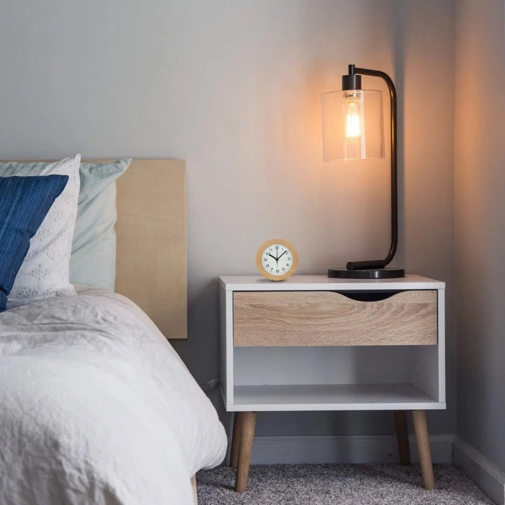 Vækkeur Med Lys Minimalistisk Design Og Lydløs Mekanisme