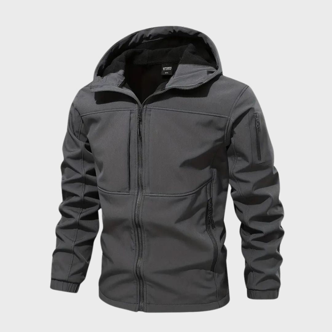 Magnus Veste Softshell Mand – Vandtæt Åndbar med Hætte & Lynlåslommer