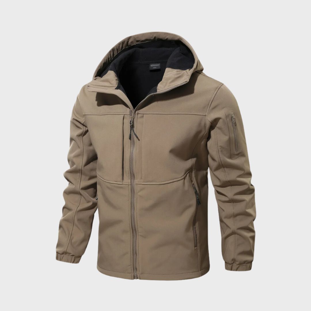 Magnus Veste Softshell Mand – Vandtæt Åndbar med Hætte & Lynlåslommer