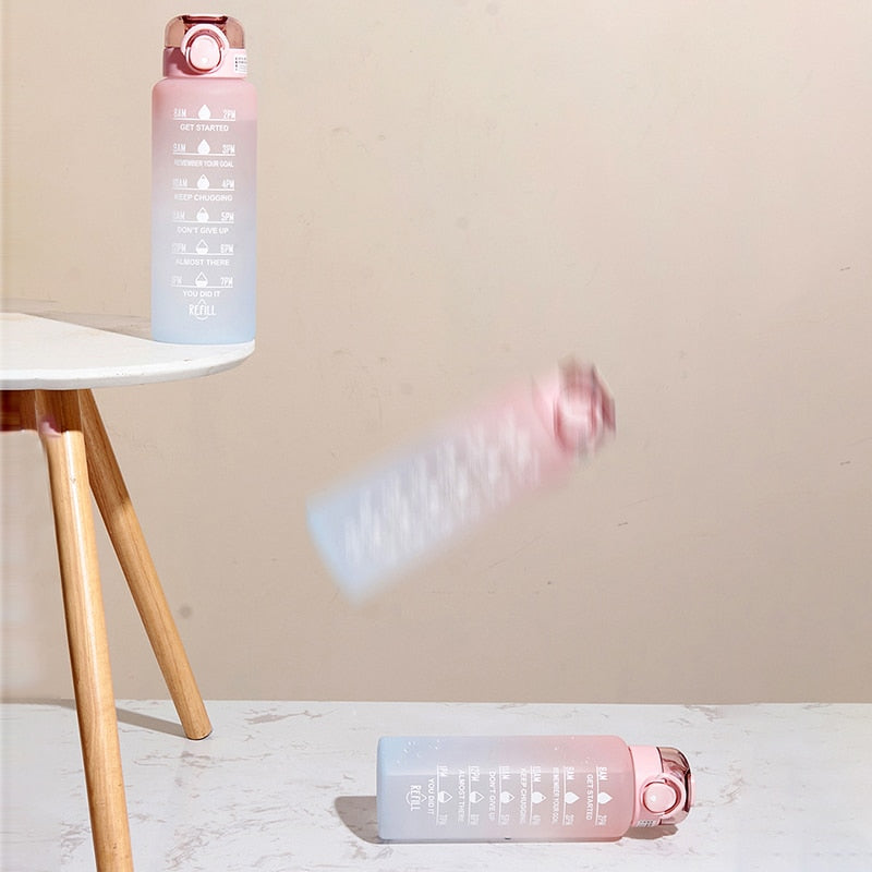 Vandflaske med Motivationsdesign
