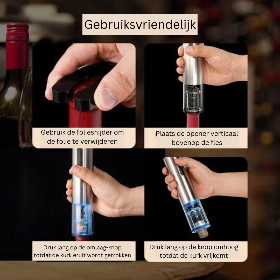 VinoMagic | Automatisk Vinåbner-zarada.dk