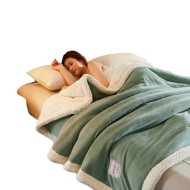 Vinter Fleece Tæppe til Komfort og Hygge