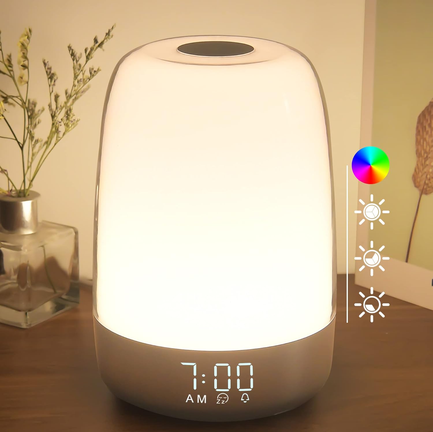 Wake-Up Light med Solopgang og Solnedgang