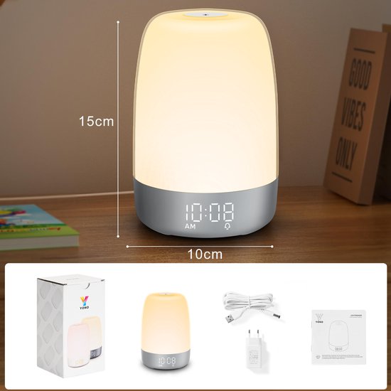 Wake-Up Light med Solopgang og Solnedgang