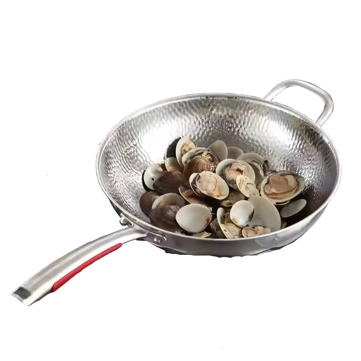 Wok Rundbundet til Induktionskomfur 32 cm - Perfekt til Sautering og Stegning
