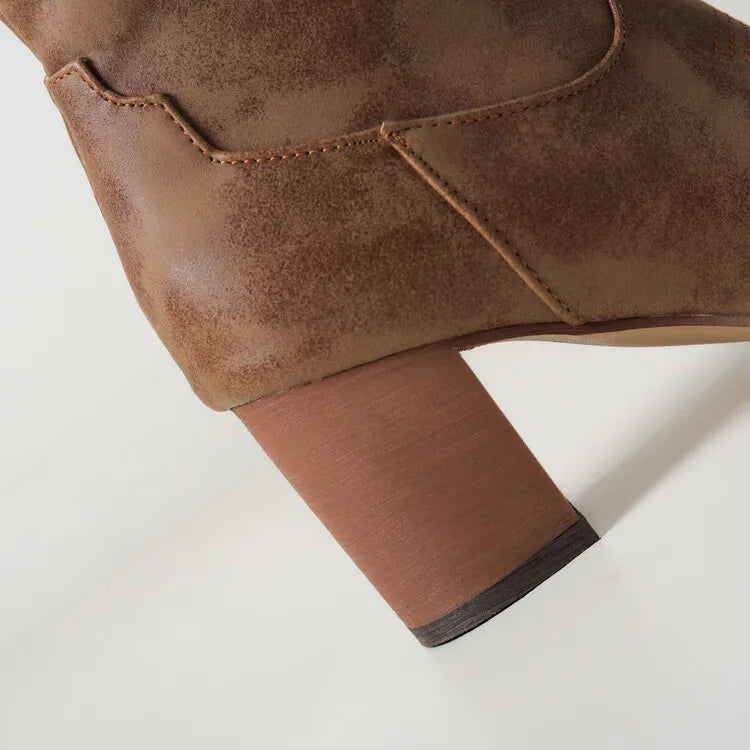 Kvinders Western Cowboy Støvler – Ultra-Komfort Design med Hverdagsstil