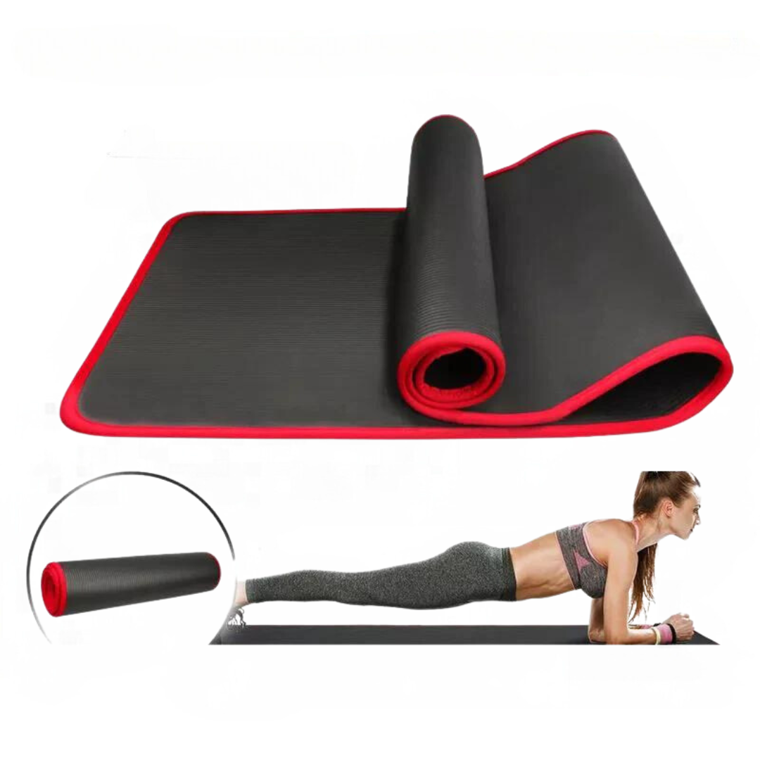 Yogamåtte til kvinder - Ekstra tyk og skridsikker