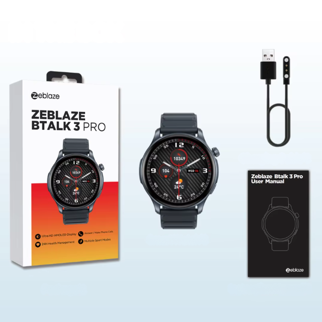 AMOLED-skærm Fitness Smartwatch