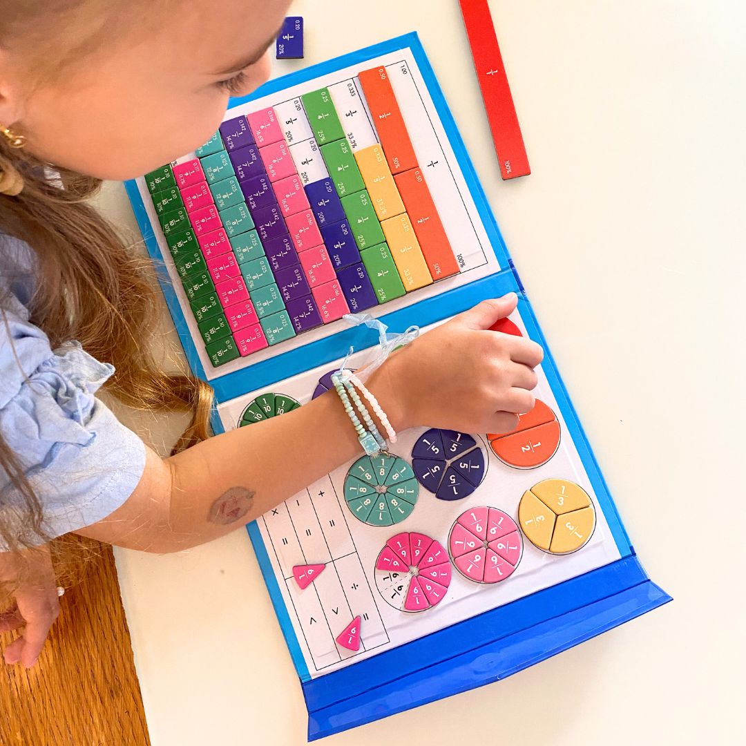 LearnFractions | Magnetisk matematik undervisningssæt-zarada.dk