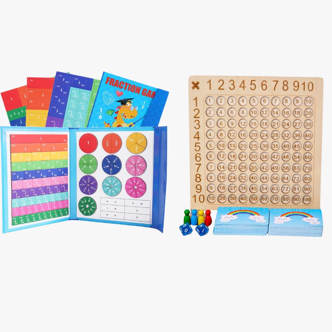 LearnFractions | Magnetisk matematik undervisningssæt-zarada.dk