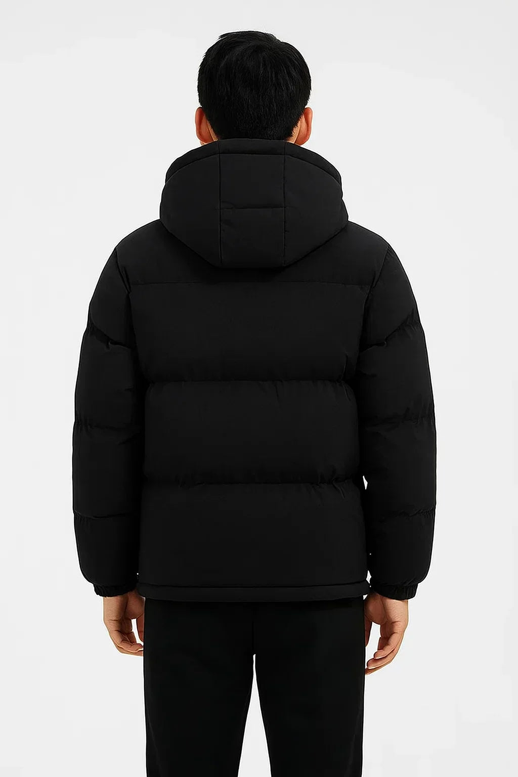 Zian Herre Quilted Jakke – Letvægtsmodel med Lynlåslukning & Sidelommer