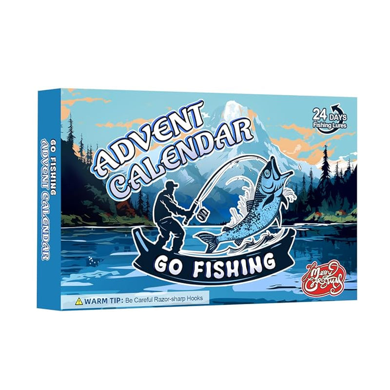 Fisketillbehörs Adventskalender 2026 – 24 Dagar Jul Countdown