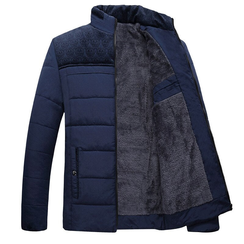 Iker Herre Fleece Jakke Boss – Varm og Langtidsholdbar, Høj Krave & Moderne Stil