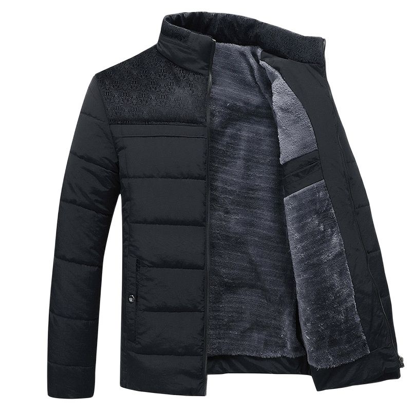 Iker Herre Fleece Jakke Boss – Varm og Langtidsholdbar, Høj Krave & Moderne Stil