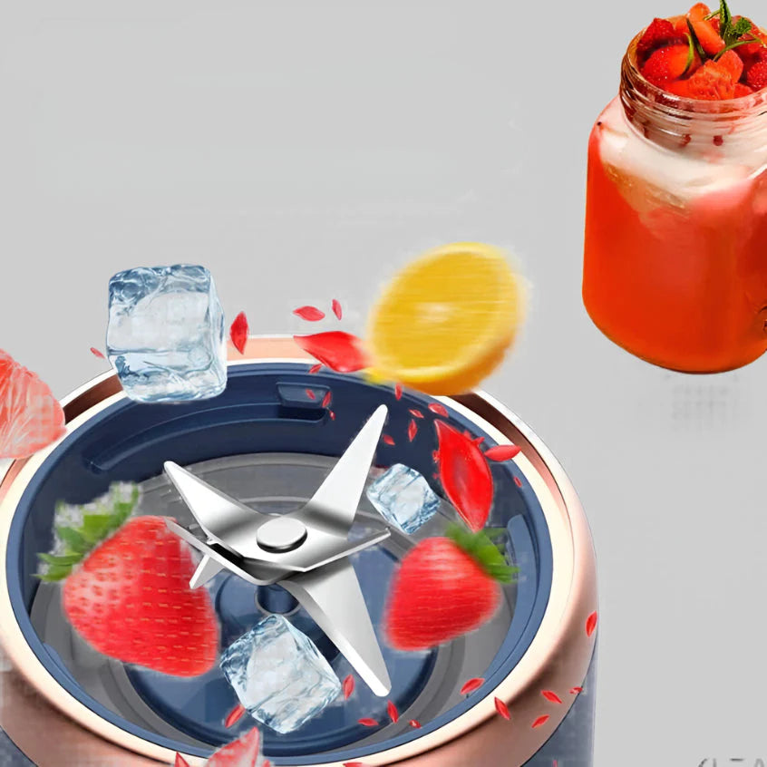 LuxBlend Elite Mini Blender | Kompakt kraftværk til smoothies på farten-zarada.dk