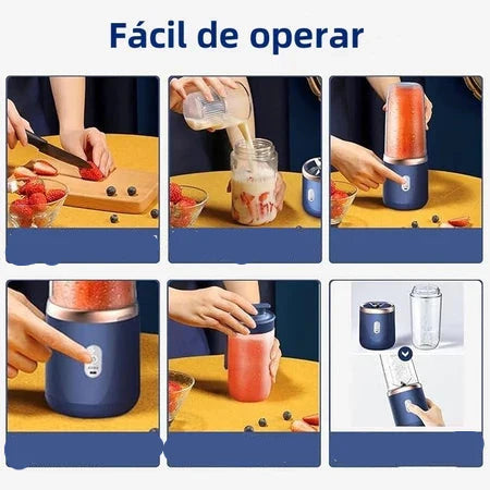 LuxBlend Elite Mini Blender | Kompakt kraftværk til smoothies på farten-zarada.dk