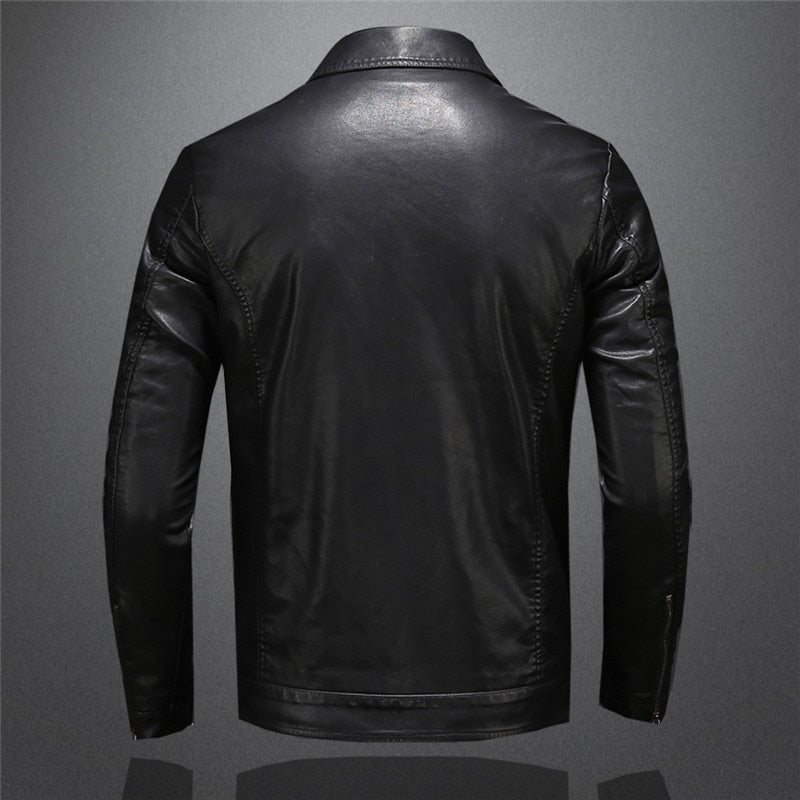 Robert Premium Læder Herrejakke – Tidløs, Holdbar & Elegant Stil