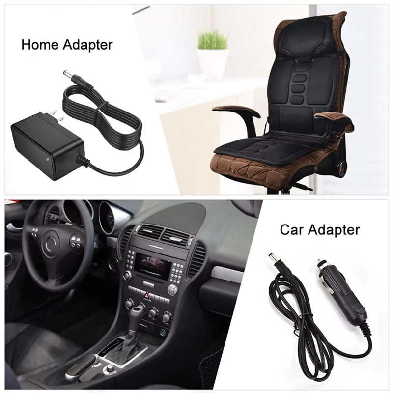 Elektrisk massagesittkudde med värme – massagekudde för hemmet och bilen