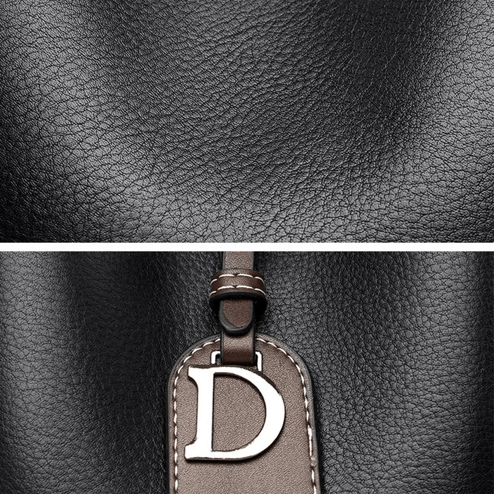 AllureLuxe | Elegant Læder Skuldertaske Stilfuldt Design