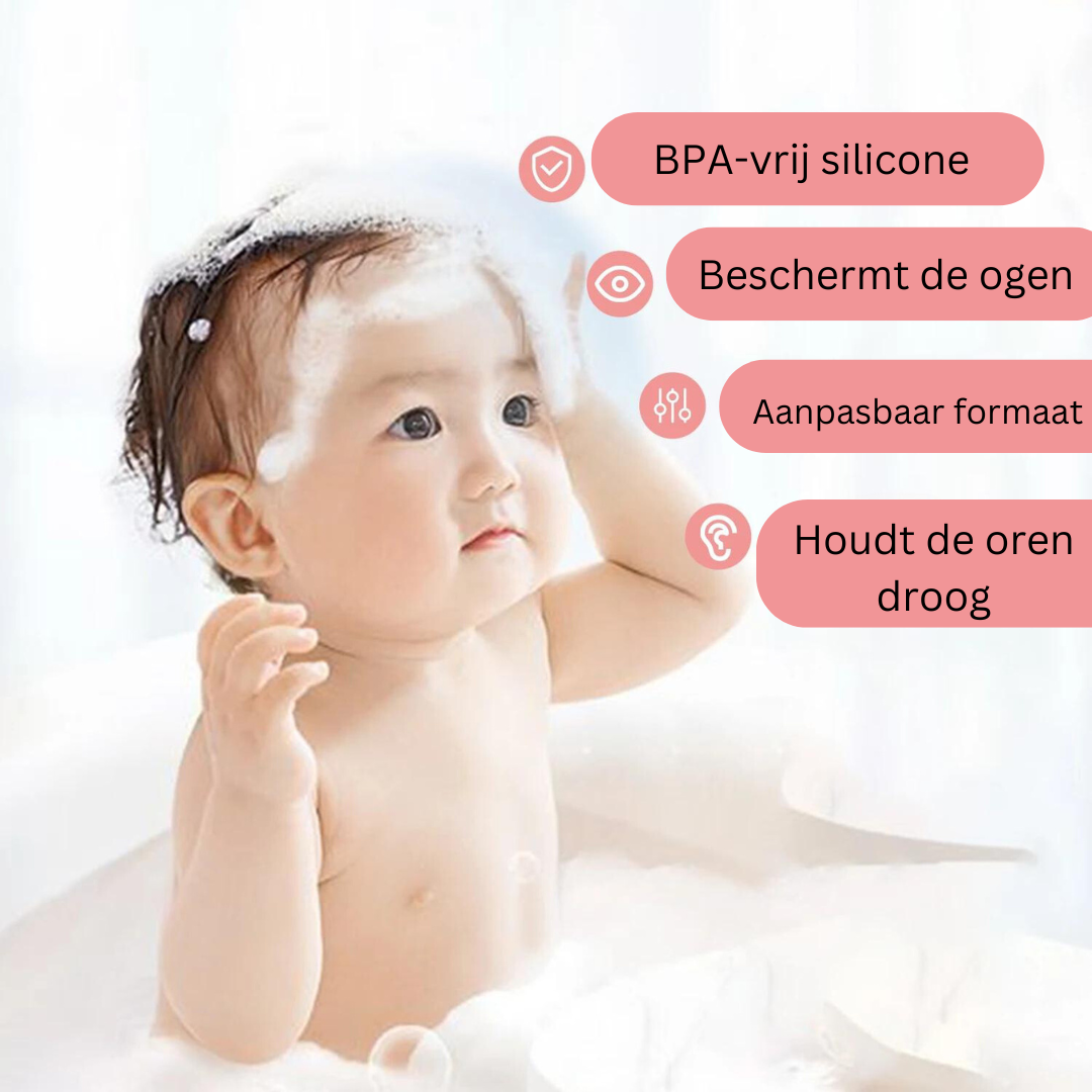 SplashGuardian | Vandtæt Baby Shampoo Kasket-zarada.dk