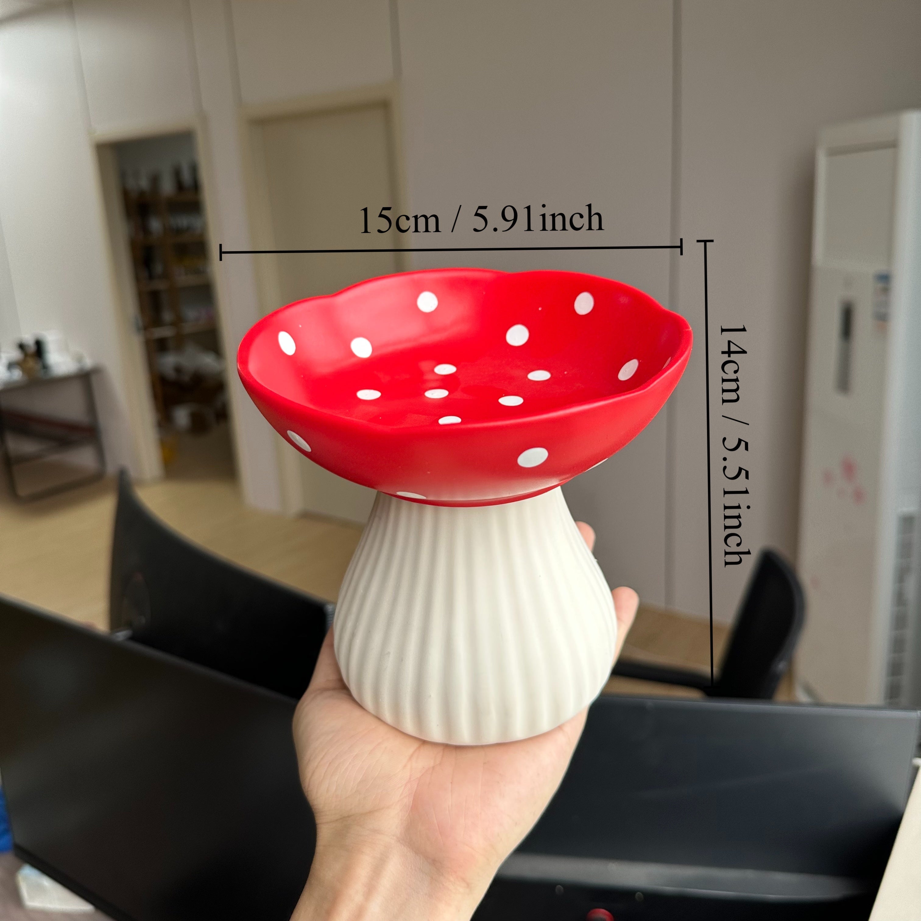 MushroomServe - Charmerende dekorativ skål til hyggelige rum