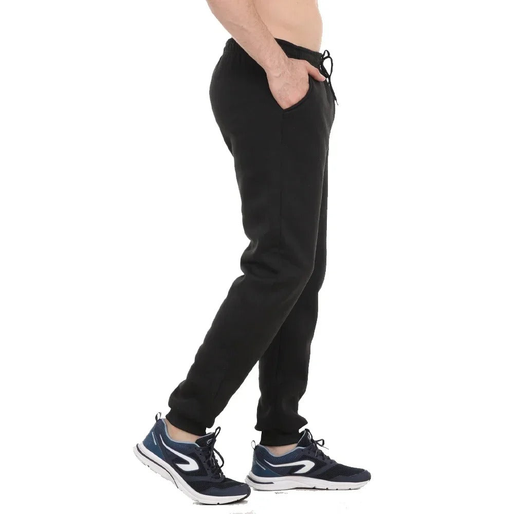 Afslappede sweatpants i fleece til mænd