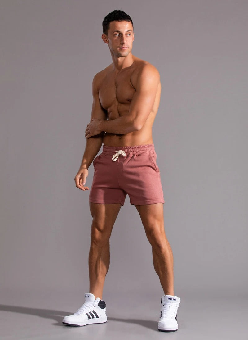 Casual shorts til mænd i bomuld