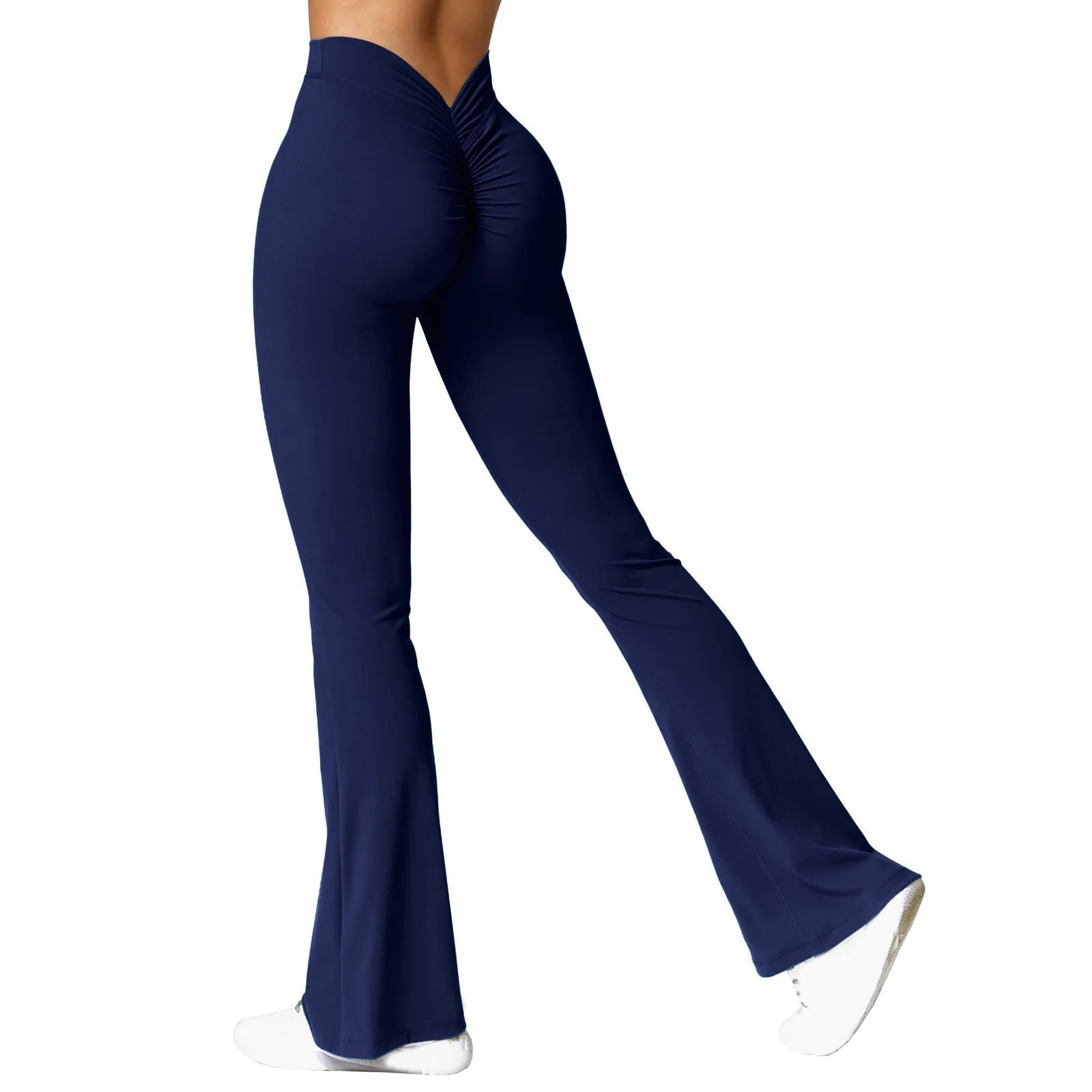 Kvinder V-ryg højtaljede leggings