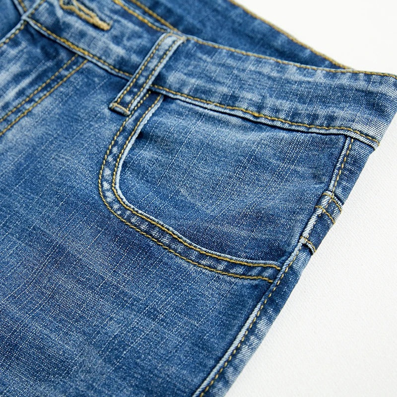 Klassiske denimshorts til mænd