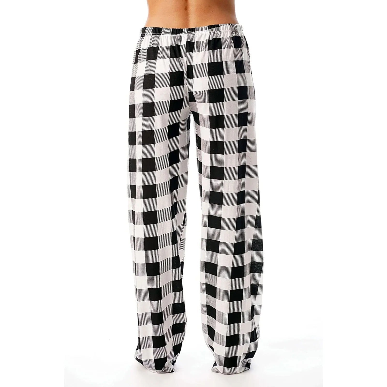 Kvinders plaidprintet pyjamas