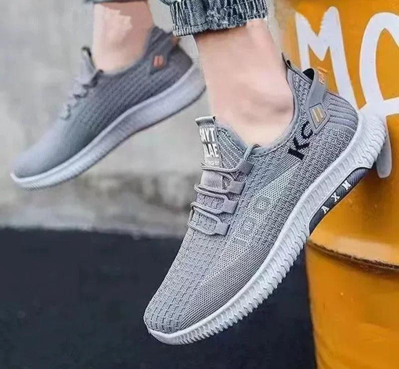 Åndbare skridsikre sneakers til mænd