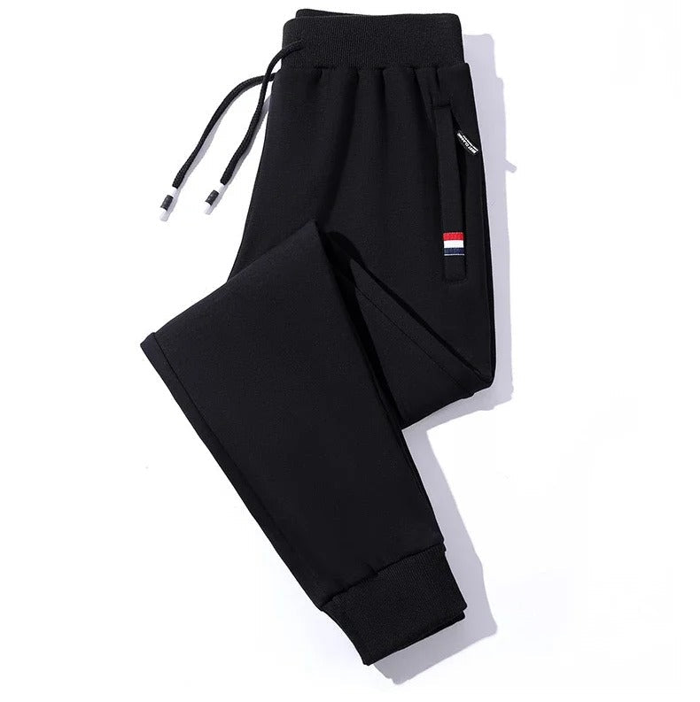 Sweatpants med lynlåslomme til mænd