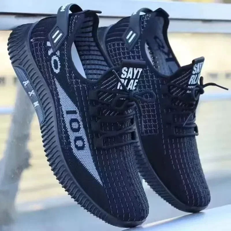 Åndbare skridsikre sneakers til mænd