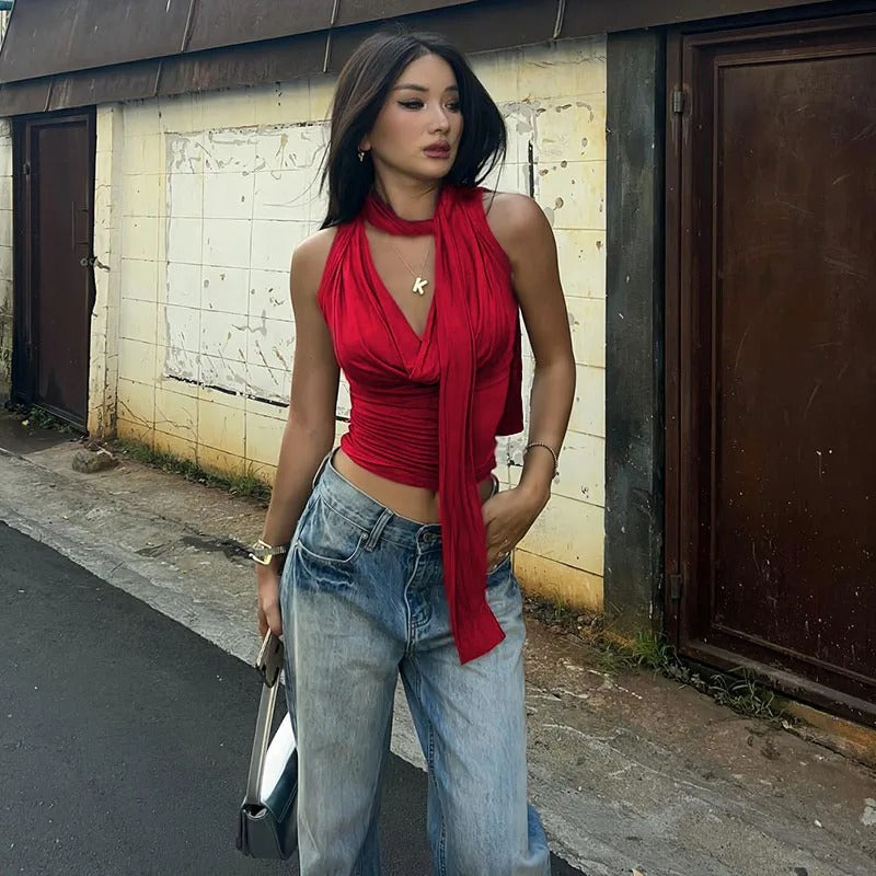 Bandage Slim Fit Tank Top til kvinder