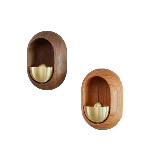 ZenChime | Elegant træ dørklokke-zarada.dk